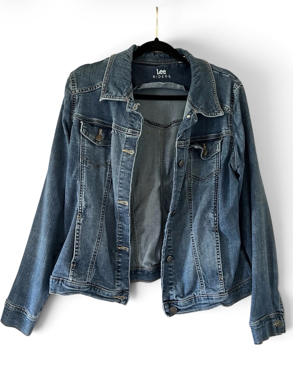 Lee Riders Women's Medium Blue Denim Jacket